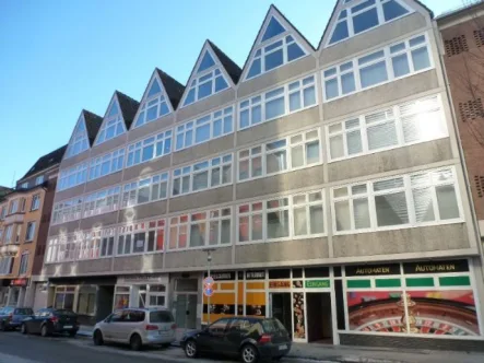 Außenansicht.jpg - Büro/Praxis mieten in Kiel (Altstadt) - Großzügige Büroräume im Zentrum Kiels