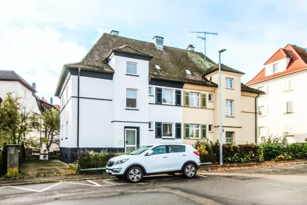 Hausansicht - Haus kaufen in Rottweil - Charmante Doppelhaushälfte in Rottweil!