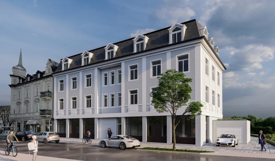 Ottobrunnerstraße - Wohnung kaufen in München / Perlach - Neubau provisonsfrei!289cm Raumhöhe - "Otto 142" - Altbaufeeling am Pfanzeltplatz