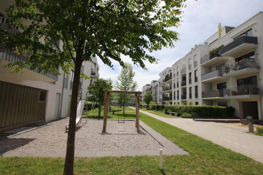 Moderne Wohnanlage - Wohnung kaufen in München - *Exklusives Wohnen nahe Isarauen* Elegante 4 Zi.- Familienwhg. in bester Wohnlage München Freimann 