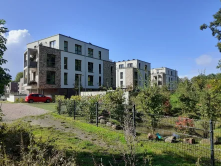 Hausansicht - Wohnung mieten in Seevetal - Tolle Dachgeschosswohung mit Blick in den Fleester Höpen!