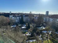 Ausblick Balkon Hausrückseite