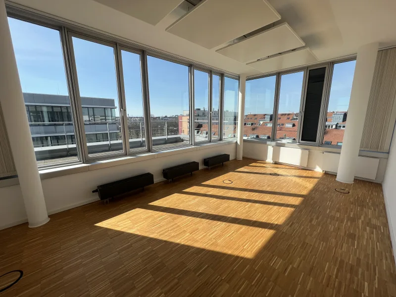 Büroansicht - Büro/Praxis mieten in München - STOCK - wunderschöne Flächen im Loopsite