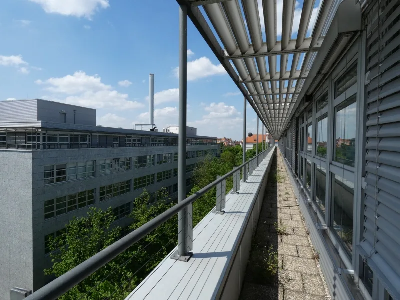 Dachterrasse - Büro/Praxis mieten in München - STOCK - Super Preis-Leistungs-Verhältnis direkt am Ostbahnhof