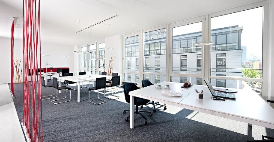 Büro - Büro/Praxis mieten in München - STOCK | Schwabing | Bauhausstil | repräsentative Foyebereiche