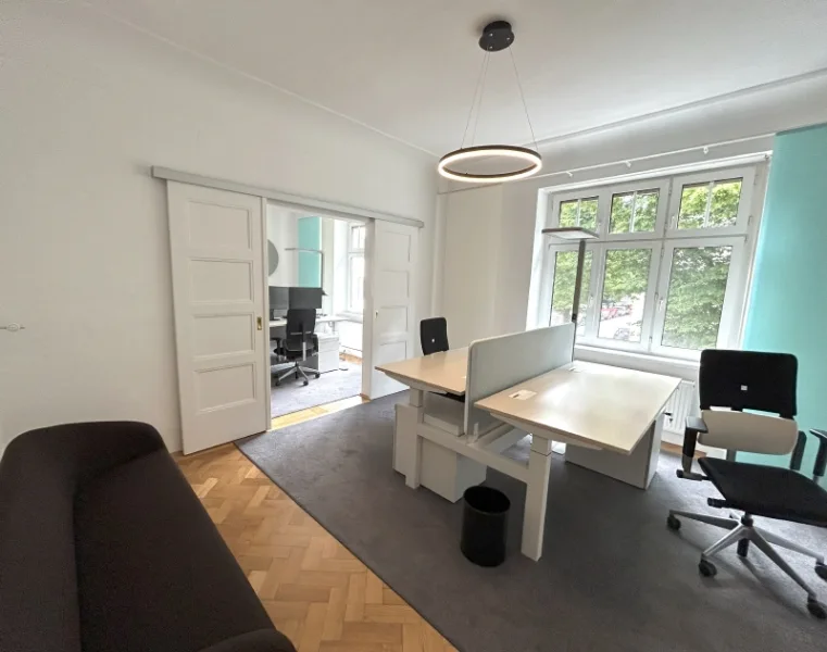 Bürobeispiel - Büro/Praxis mieten in München - STOCK - Altbautraum im Glockenbachviertel