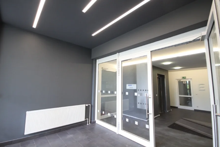Eingangsbereich - Büro/Praxis mieten in München - STOCK - Moderne Büroflächen im Campus