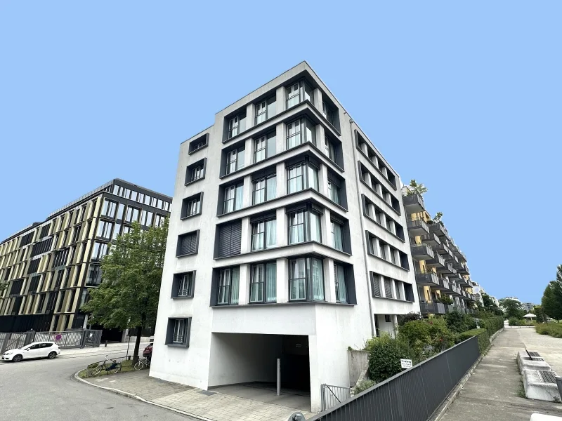 Außenbild - Büro/Praxis mieten in München - STOCK - Arnulfpark | Büro | Modern