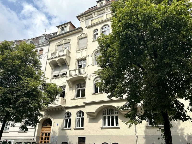 Fassade - Büro/Praxis mieten in München - STOCK - Altbau | Herrschaftlich | Prinzregentenplatz