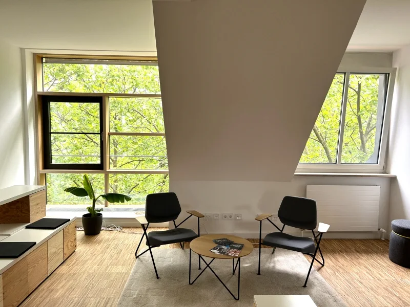 Sitzecke - Büro/Praxis mieten in München - STOCK - Exklusivauftrag | Dachterrassen | Industrieloft