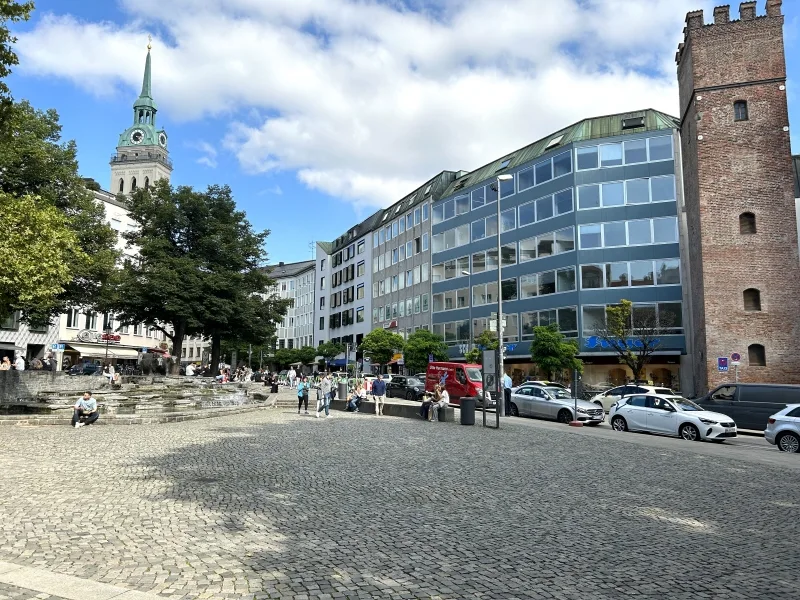 Außenansicht - Büro/Praxis mieten in München - STOCK - Helle Büroräume | Flexible Gestaltung | Innenstadt