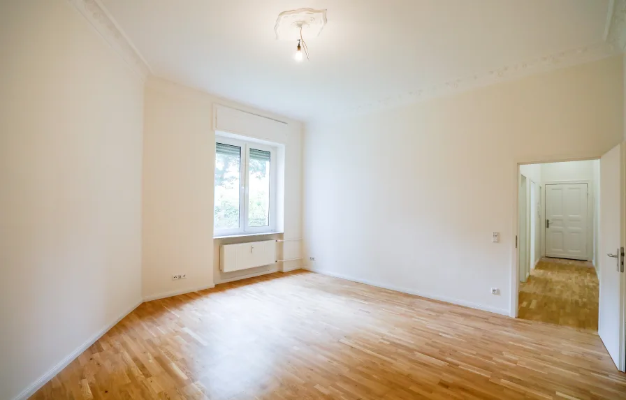 Wohnzimmer - Wohnung kaufen in Berlin - WOHNEN UNWEIT DER ALTSTADT SPANDAU - ERSTBEZUG NACH SANIERUNG -