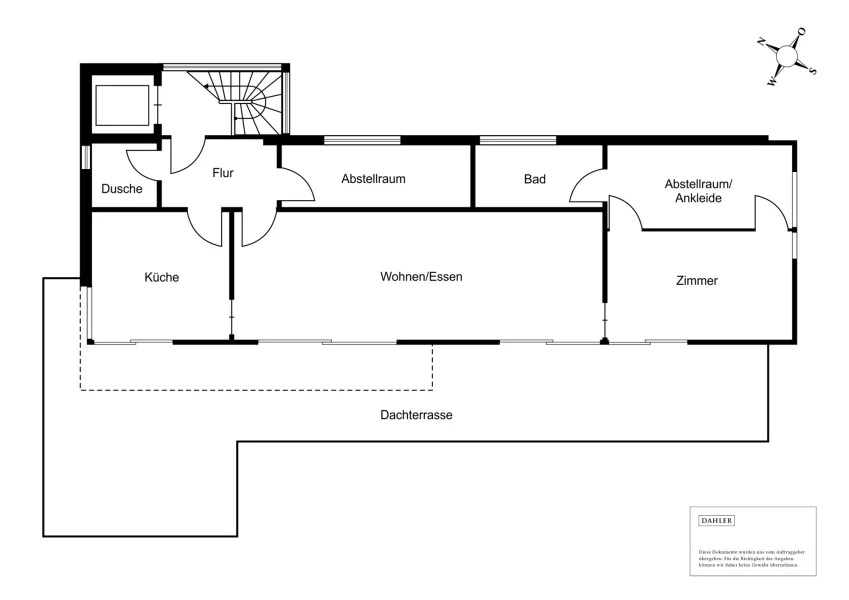 Grundriss Obergeschossfläche