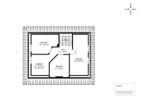 Grundriss Dachgeschossfläche