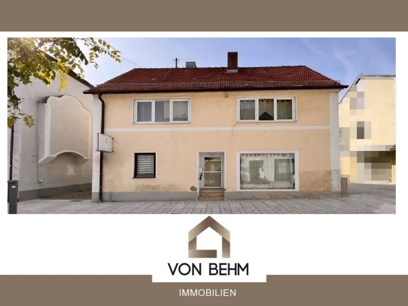 V027-2022_Titel - Grundstück kaufen in Reichertshofen - von Behm Immobilien -  Altes Haus sucht Zukunft