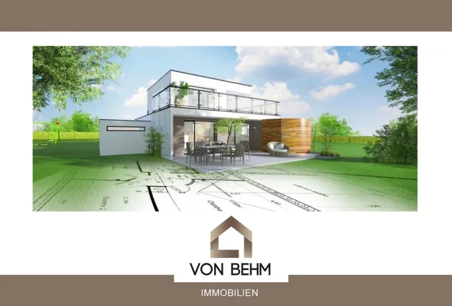 V029-2023_Titelbild - Grundstück kaufen in Geisenfeld - von Behm Immobilien -  Baugrundstück mit gen. Bauplan in Ortsrandlage OT/Geisenfeld
