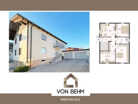 M002-2025_Titelbild - Wohnung mieten in Geisenfeld - von Behm Immobilien -  Helle 3-Zimmer-Wohnung mit Garage in zentraler Lage von Geisenfeld