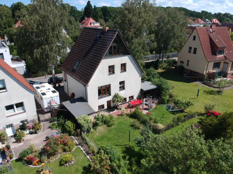 Grundstück zur Südseite - Wohnung kaufen in Rostock / Warnemünde - Bezugsfrei! Die Ostsee zum Greifen nahe