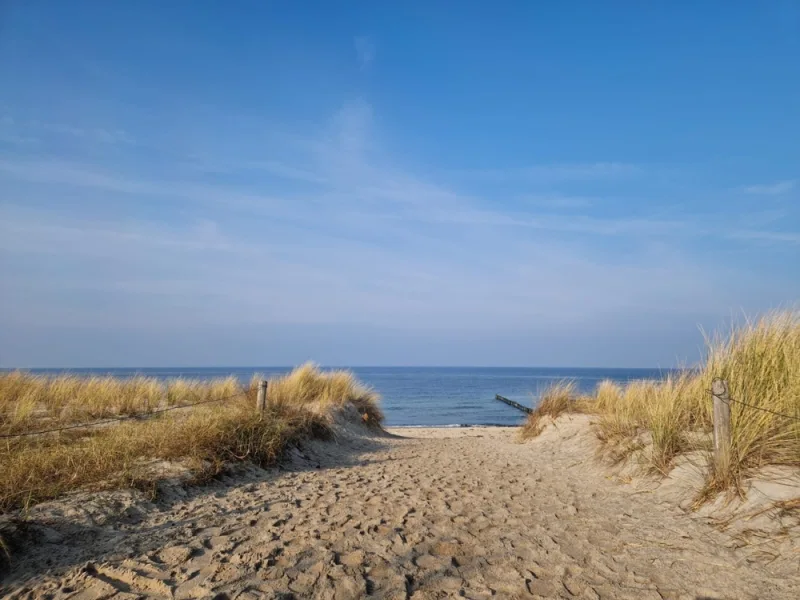 Nahegelegener Strandaufgang