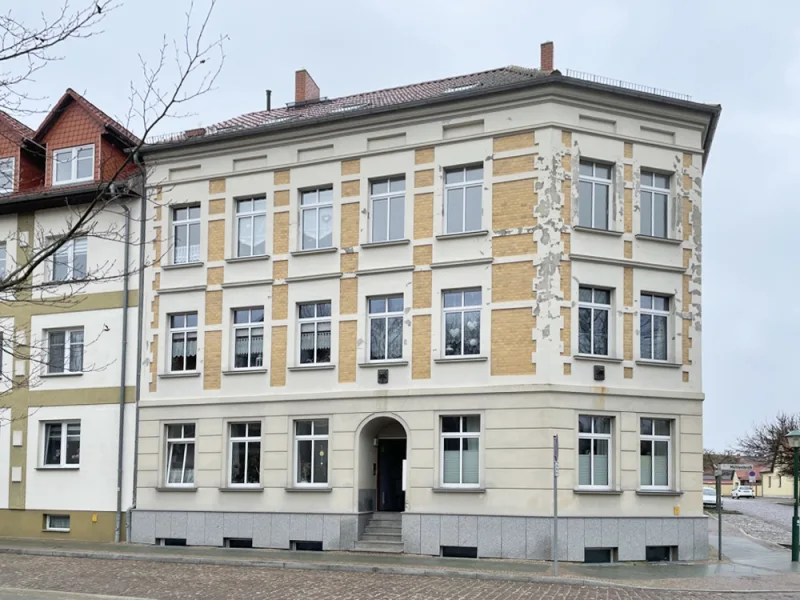 Straßenansicht - Zinshaus/Renditeobjekt kaufen in Demmin - Mehrfamilienhaus-Paket mit 51 Einheiten (provisionsfrei)