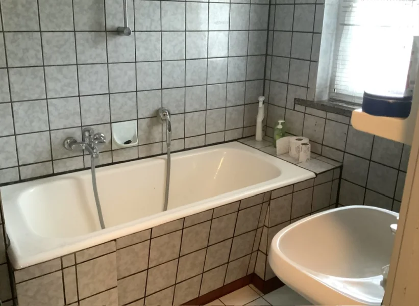 Badezimmer im Erdgeschoss