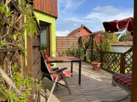 Terrasse - Haus kaufen in Wundersleben - Den Sommer auf der eigenen Terrasse genießen