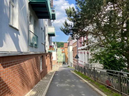Straßenansicht - Wohnung kaufen in Eisenach - Top Chance für Anleger und Eigennutzer im Herzen der Stadt