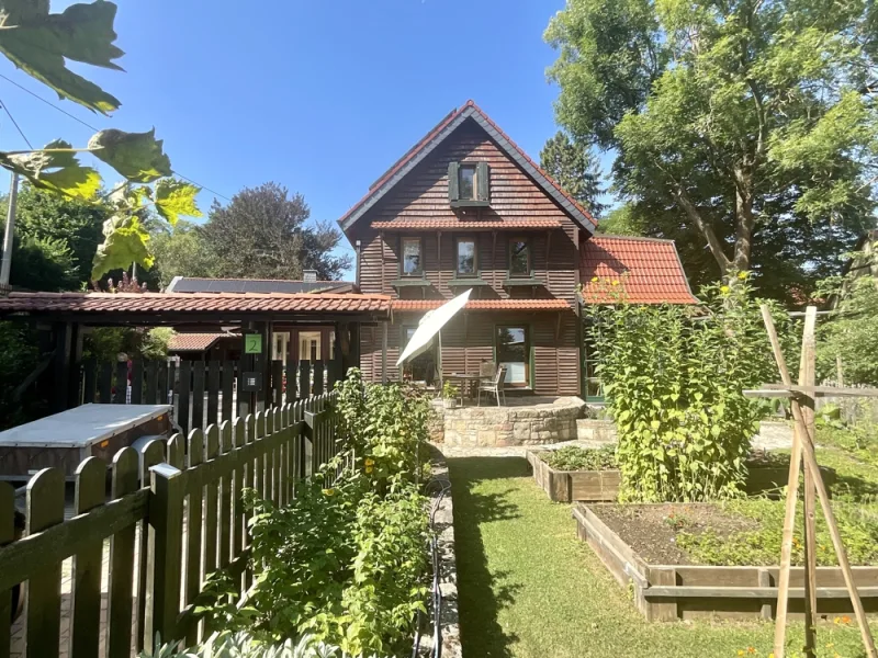 Hausansicht - Haus kaufen in Jena - Grünes Paradies mit historischem Flair – Traumhaus in Jena