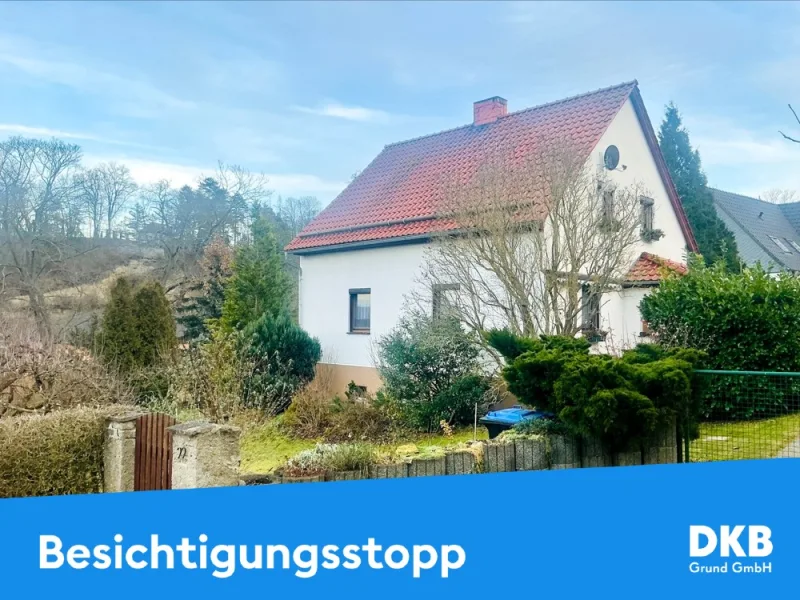 Besichtigungsstopp - Haus kaufen in Saalfeld/Saale - Familientraum mit großem Grundstück – Ihr neues Zuhause