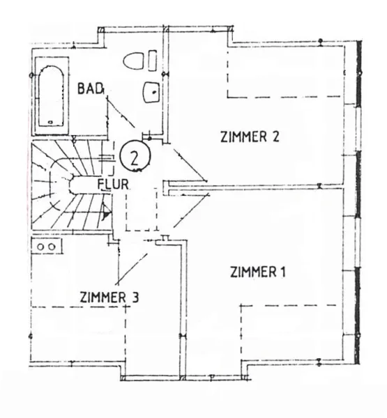 Grundriss Dachgeschoss