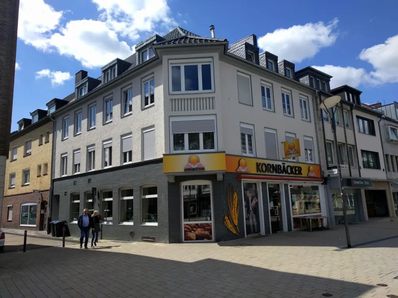Außenansicht - Haus kaufen in Wesel - Vollvermietetes Wohn-Geschäftshaus in 1A Innenstadtlage von Wesel