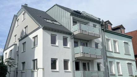 Außenansicht - Wohnung mieten in Essen - ERSTBEZUG! 1. Obergeschoss mit Balkon in Essen-Bedingrade