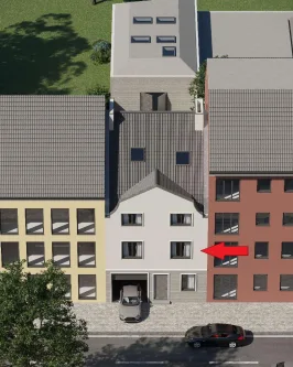  - Wohnung kaufen in Neuss - Erstbezug nach Sanierung - Familienfreundliche 3.-Zi.-Whg. mit Balkon und Garage in 3.-Fam.-Haus