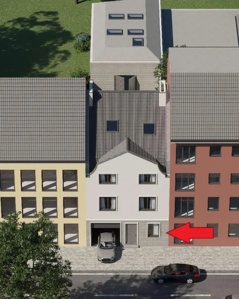  - Wohnung kaufen in Neuss - Erstbezug nach Sanierung - Barrierearme Erdgeschosswohnung mit Terrasse und Garage