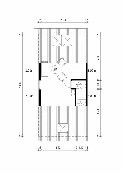 Grundriss Dachgeschoss