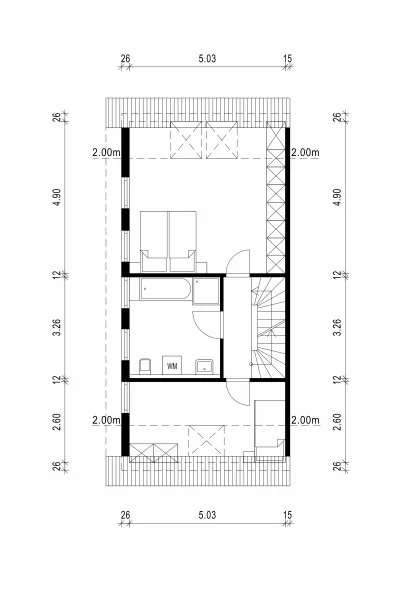 Grundriss erste Etage