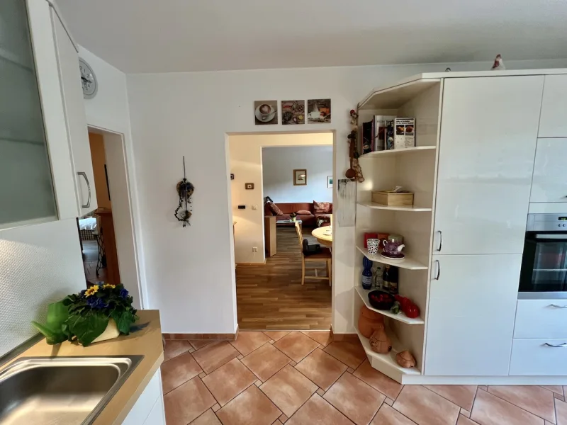 Zugang Küche zum Wohnzimmer