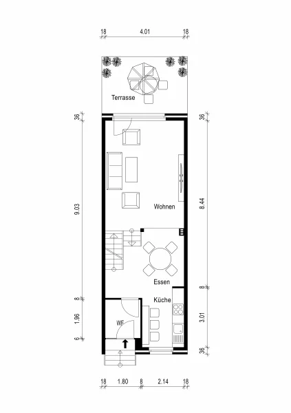 Grundriss Erdgeschoss