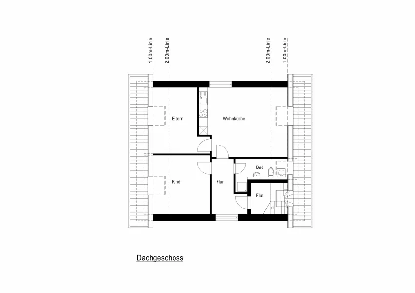 Grundriss Dachgeschoss