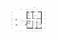 Grundriss obere Etage Haus 1