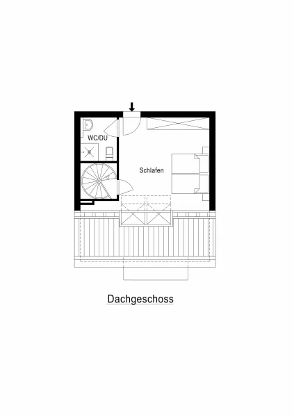 Grundriss obere Etage