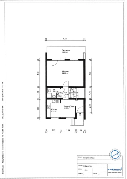 Grundriss Erdgeschoss