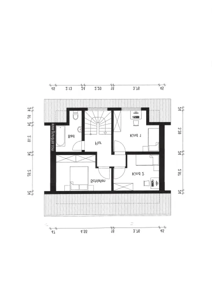 Grundriss Dachgeschoss 