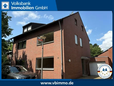 Ansicht - Haus kaufen in Viersen - VIE-Süchteln: DHH mit Garage & riesigem Garten - ideal für Familien - in Bestlage -renovierungsbed.