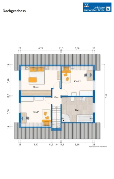 Grundriss Dachgeschoss