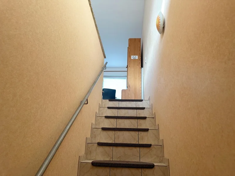 Treppe zum Studio