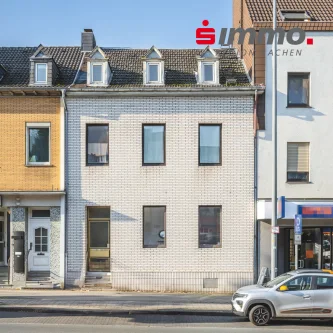 Titelbild - Zinshaus/Renditeobjekt kaufen in Aachen - Teilweise vermietetes Wohn/Geschäftshaus in zentraler Brander Lage