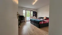 Schlafzimmer der 1. Wohnung