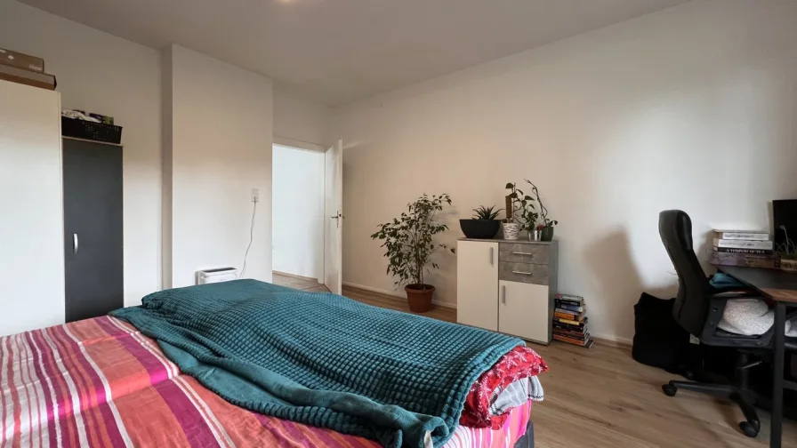 Schlafzimmer der 1. Wohnung