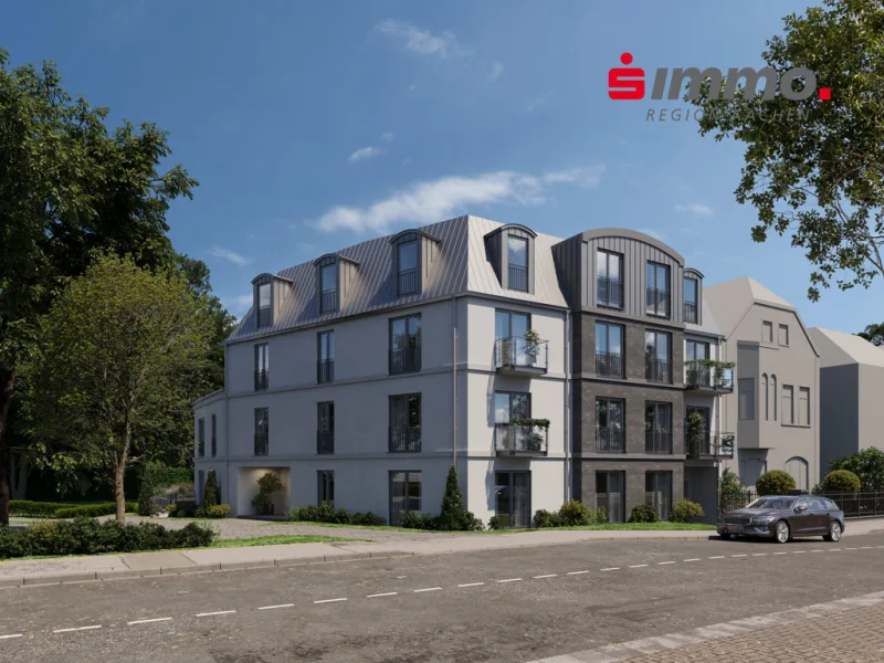 Titelbild - Wohnung kaufen in Aachen - Hochwertiges Neubauapartment mit Terrasse in Aachen-Laurensberg